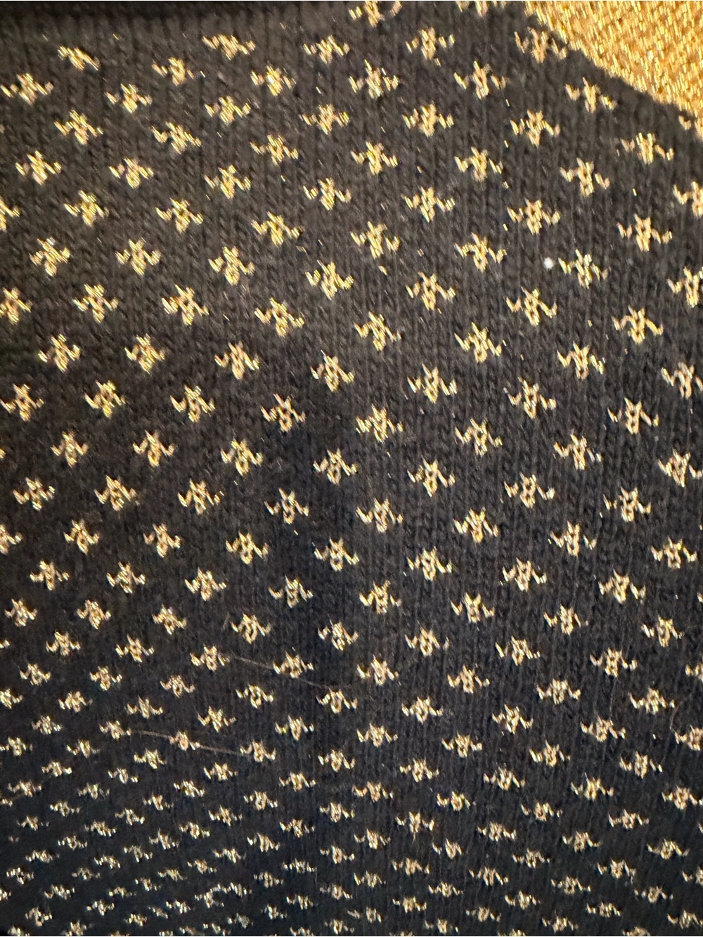 AUTHENTIC Gucci Black Sweater with Gold Logo & Trim NWOT Price negotiable - Picture 6 of 7